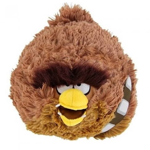 Мягкая игрушка 1toy Angry Birds Star Wars Чубака 12 см 93231 в Ярославле