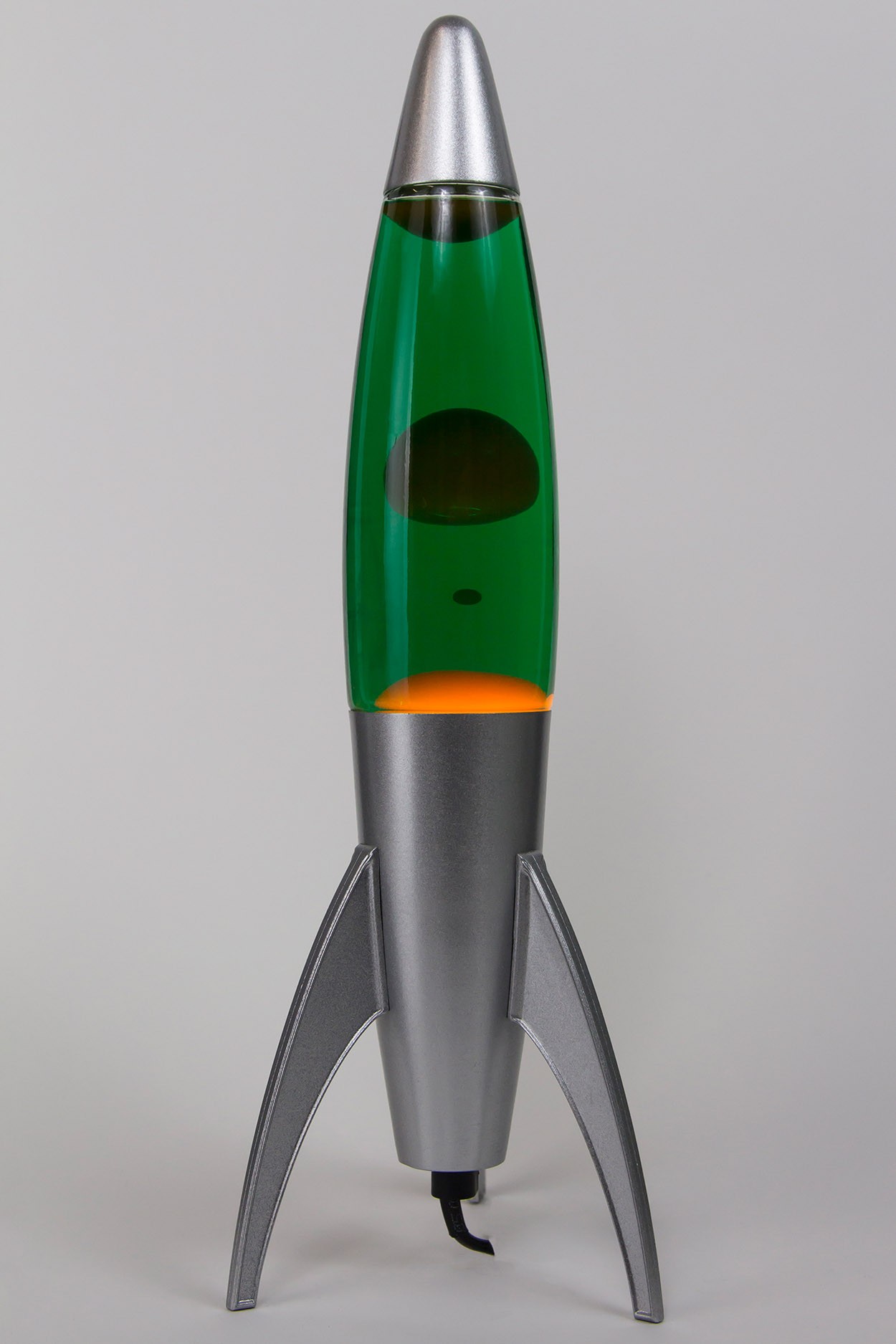 Лава-лампа 35см Rocket Оранжевая/Зелёная (Воск) в Ярославле